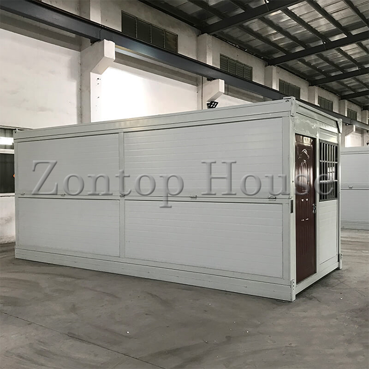 Prefabricated Folding Container House 4 Minutes Install One House Mobile Container House