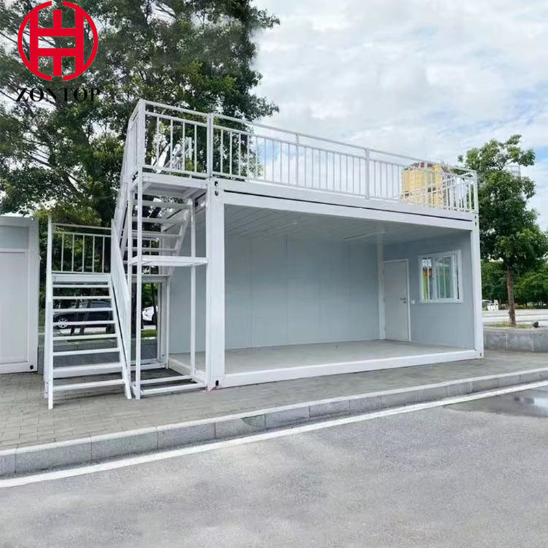 20Ft Modular Steel Structure Portable Prefab Coffe Container House