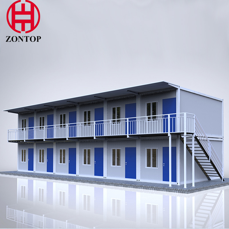 20FT Modular Sandwich Panel Wall Waterproof Prefabricated Building Luxury Living Container House