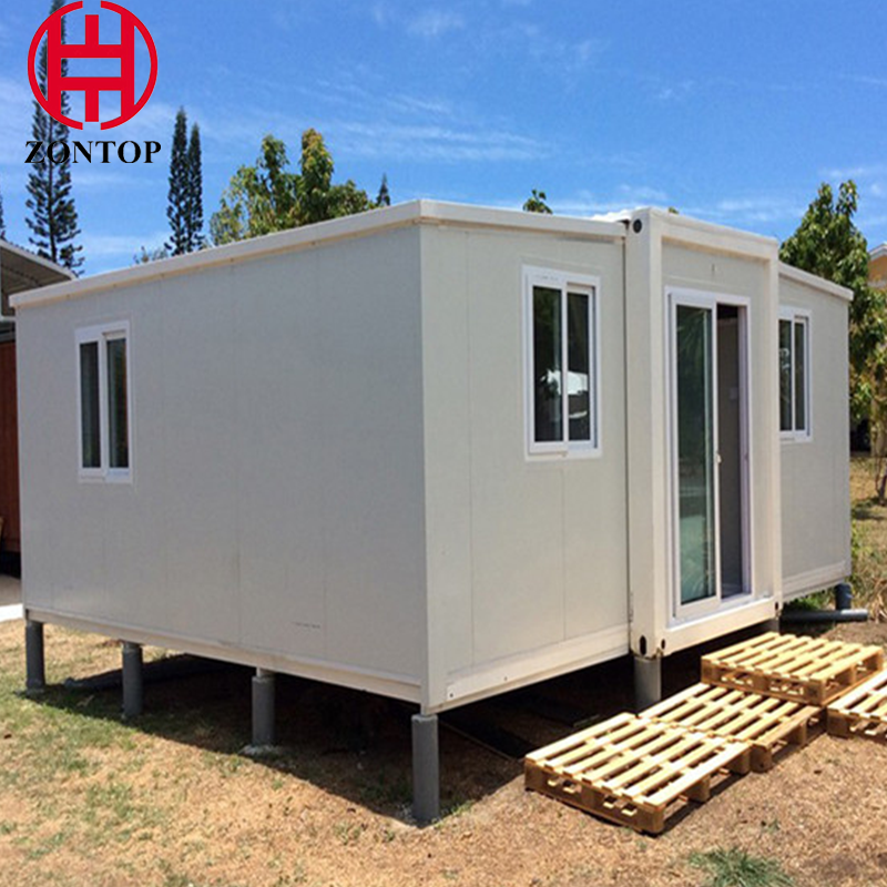 One Bedrooms Prefab Modular Living Modern Expandable Container House Luxury Store For Sale